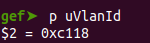 uVlanId gdb